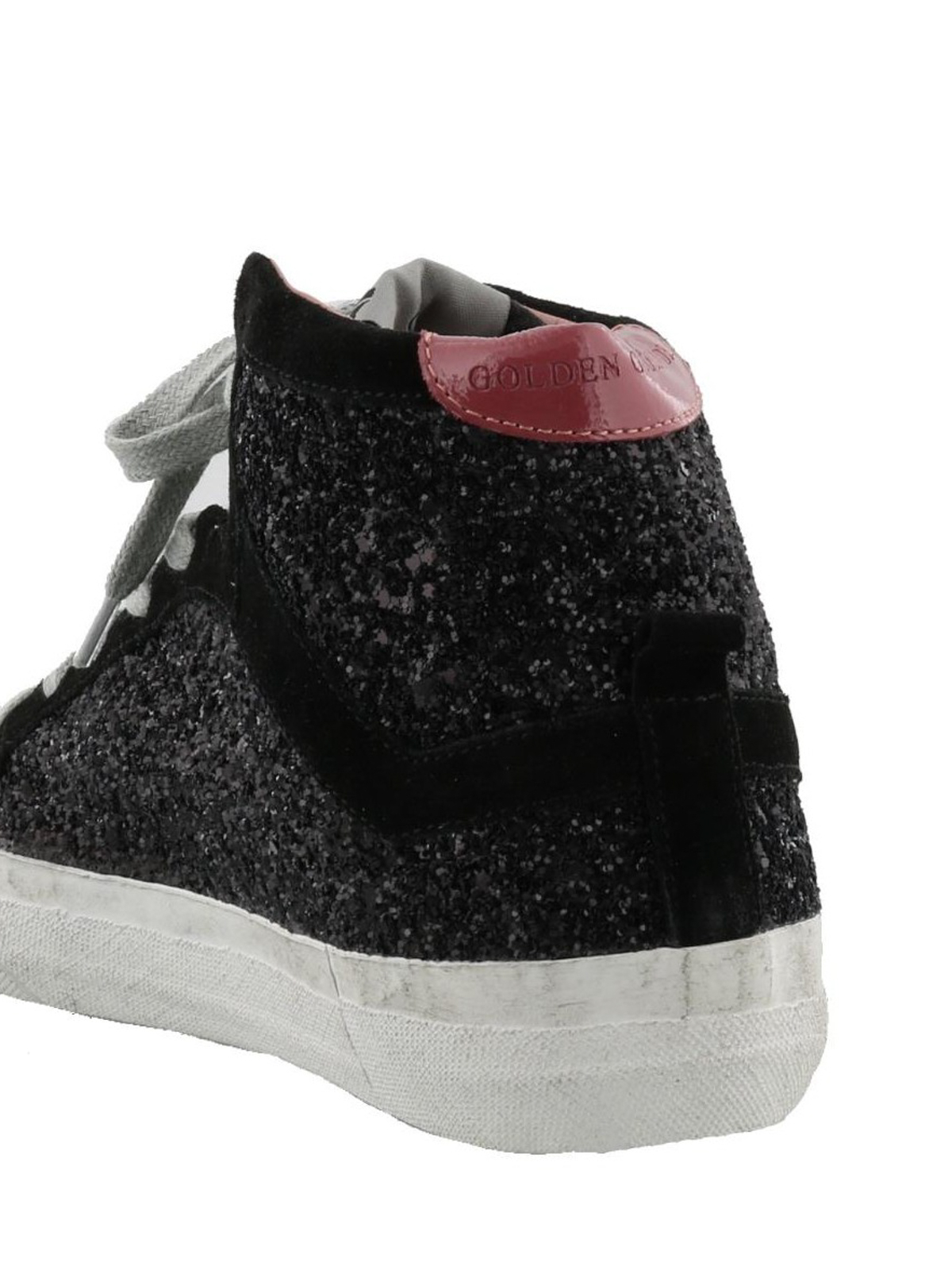 Golden goose 2.12 black glitter online