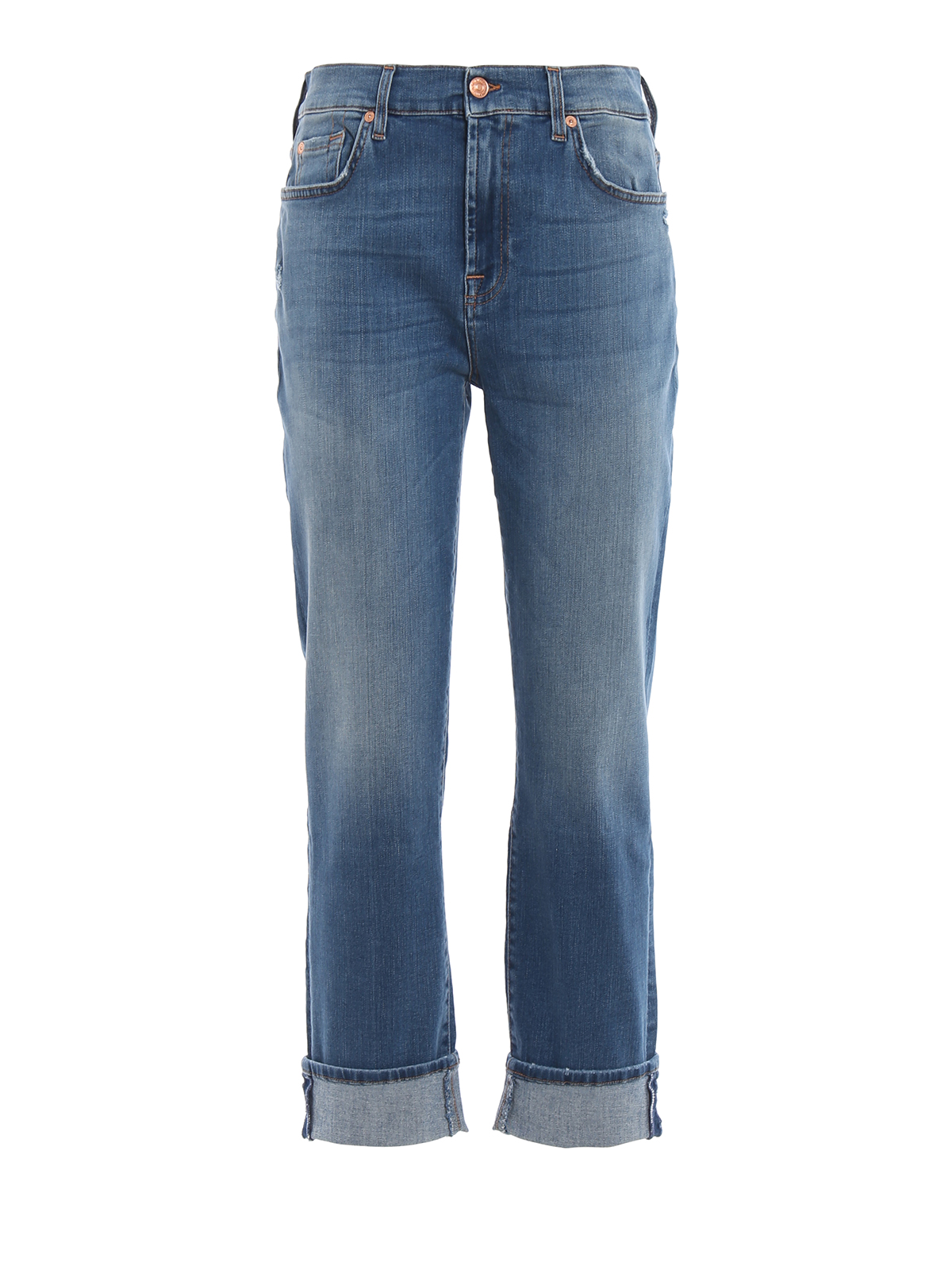 Women's 7 for all mankind Jeans Girlfriend Relaxed skinny NEW $189 