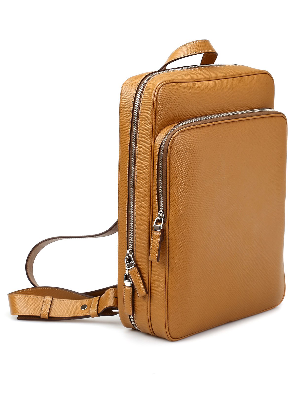 Saffiano leather backpack by Prada - backpacks | iKRIX  