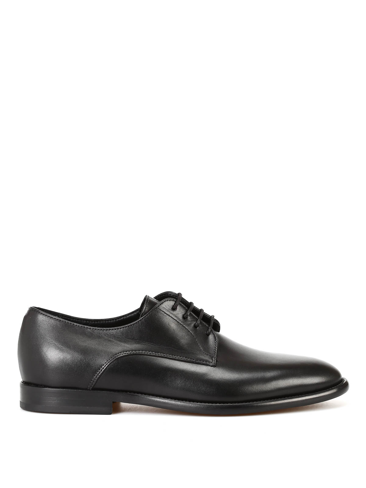 Classic shoes Armani Collezioni - Derby shoe with leather laces - ZI5131312