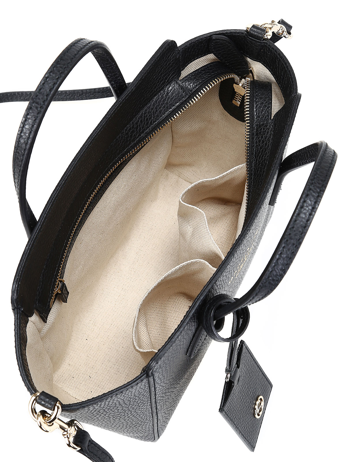 Aliado Converger Árbol genealógico Bolsos Shopping Gucci - Swing mini leather shopping bag - 368827CAO0G1000
