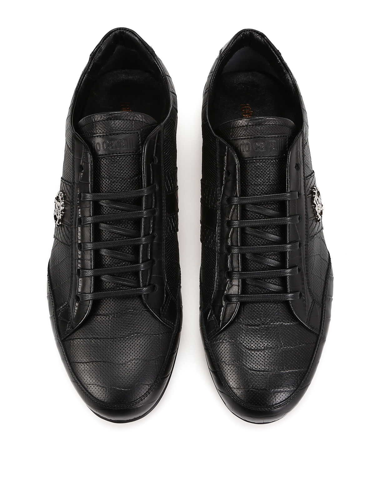 roberto cavalli trainers mens