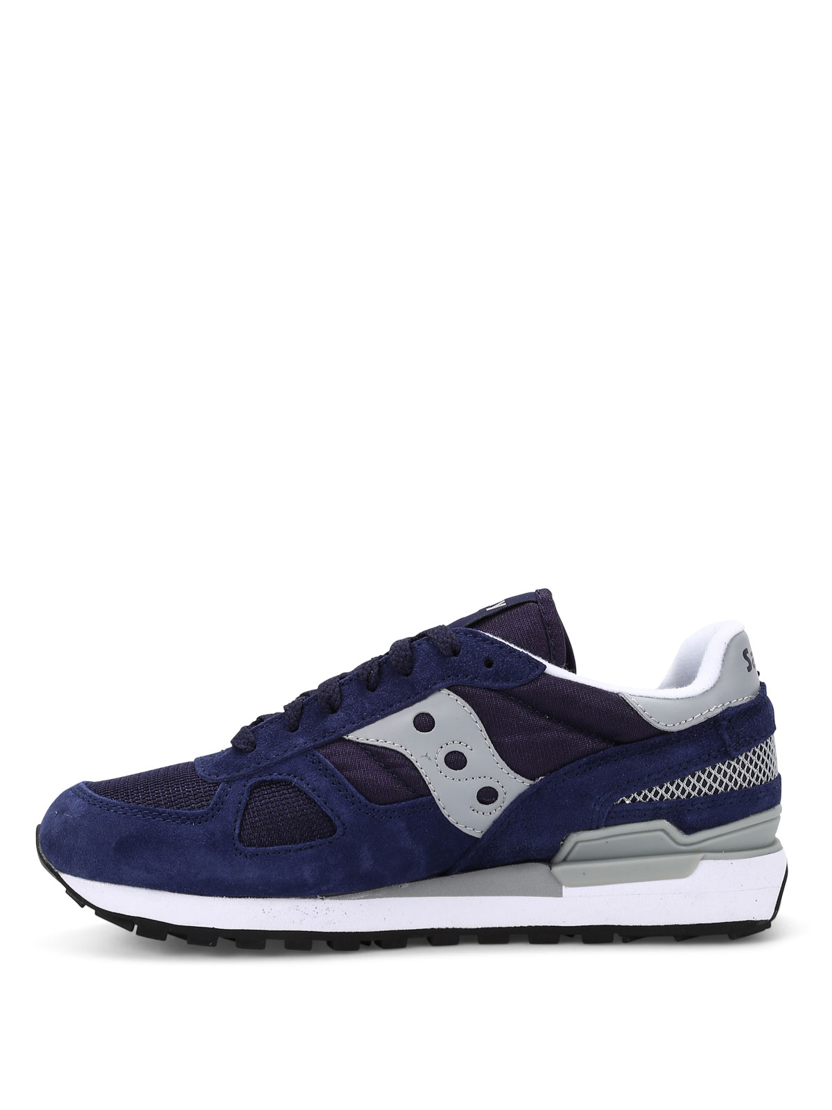 スニーカー Saucony スニーカー メンズ ダークブルー Shadow