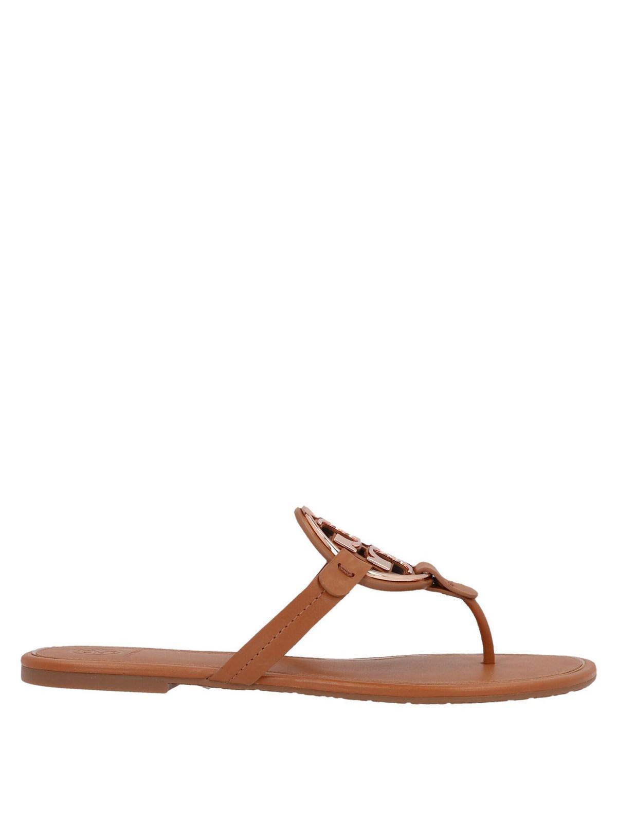 Sandals Tory Burch - Miller sandals in tan color - 47617105 