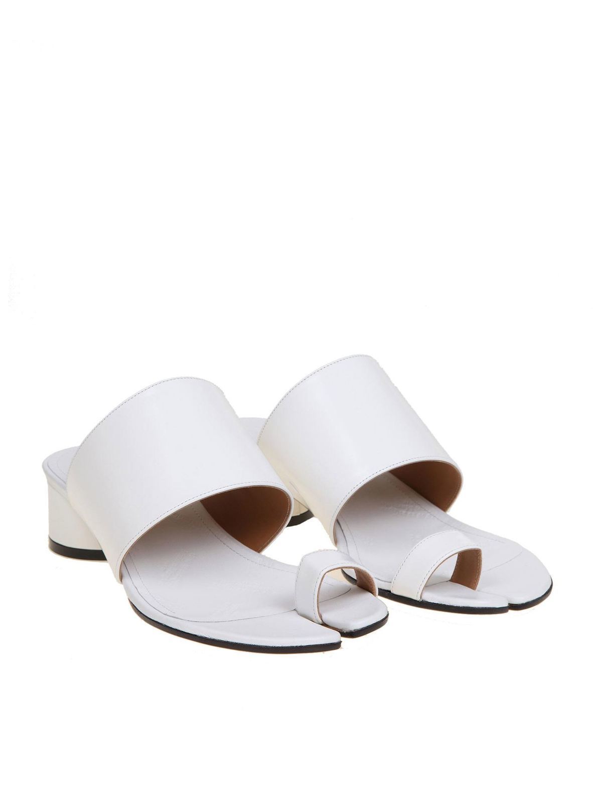 white sandals online