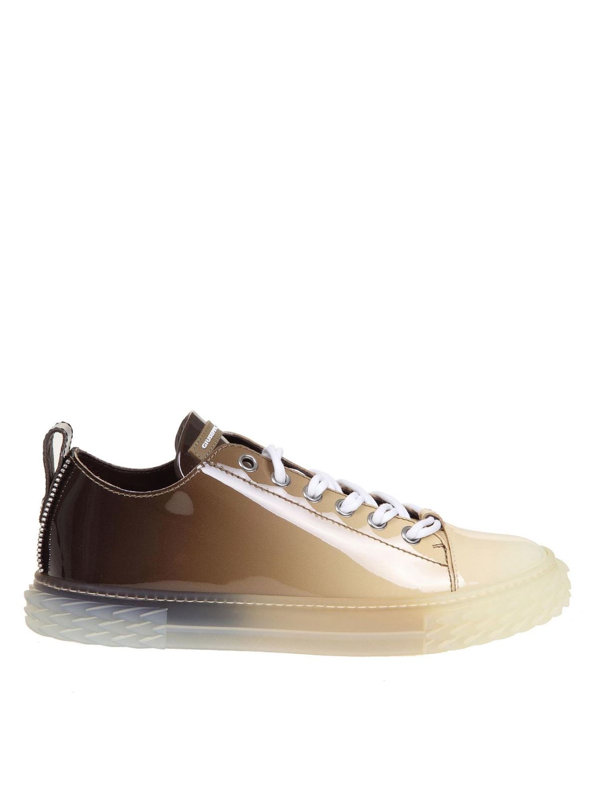 GIUSEPPE ZANOTTI BLABBER SNEAKERS IN BEIGE