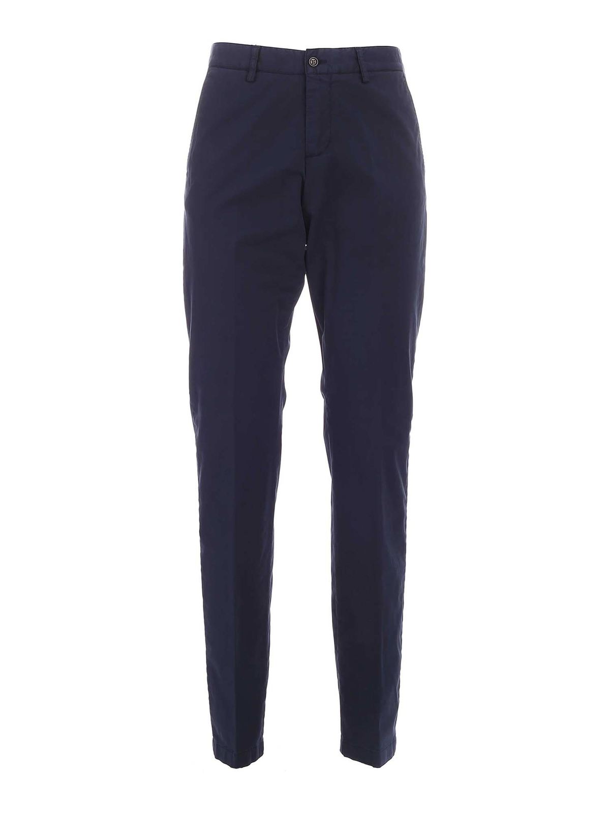 Casual trousers Paul & Shark - Chino pants in blue - C0P4002013