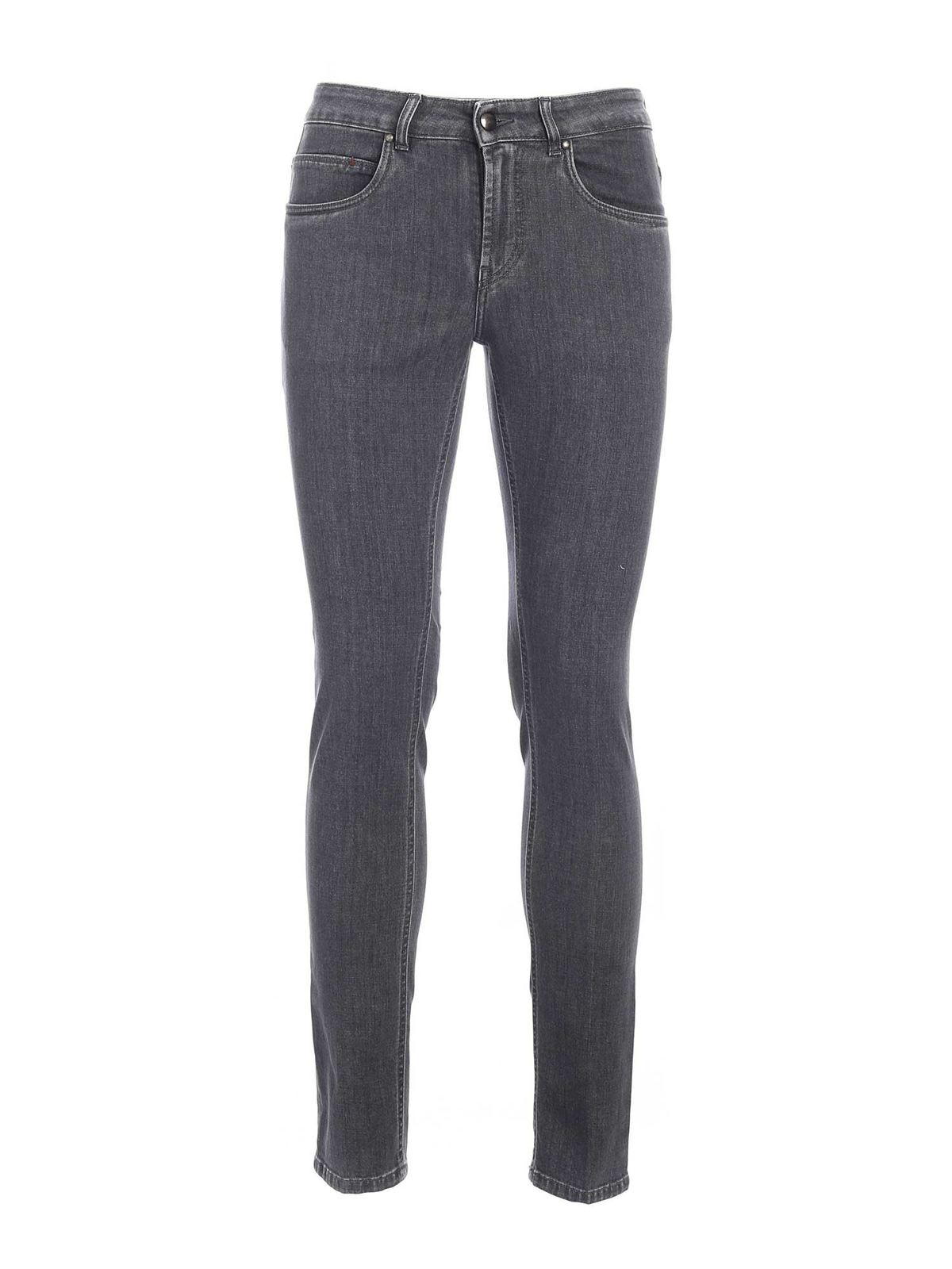 Fay 5-pocket Jeans In Grey