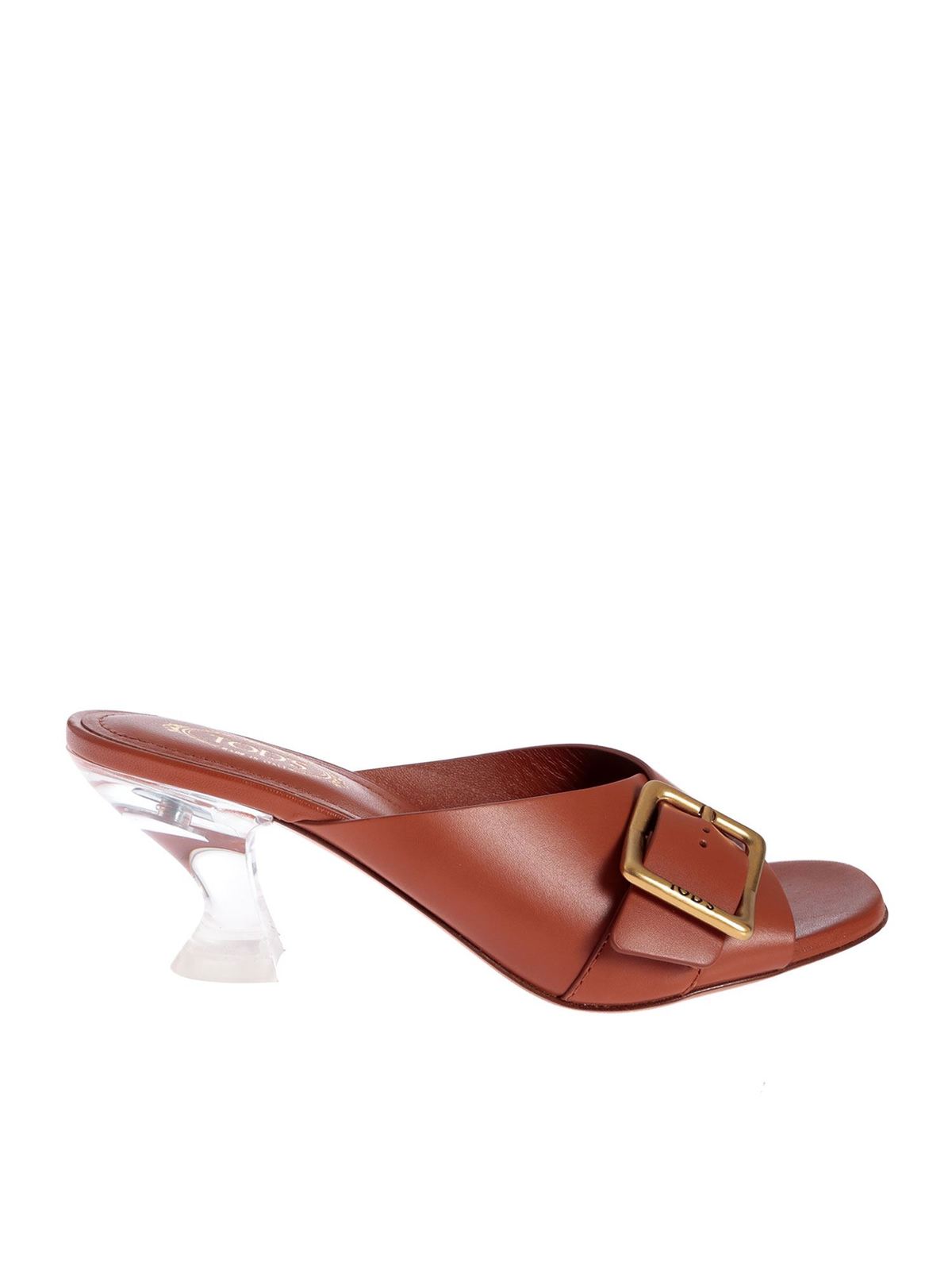 Tod's CLEAR HEEL SANDALS