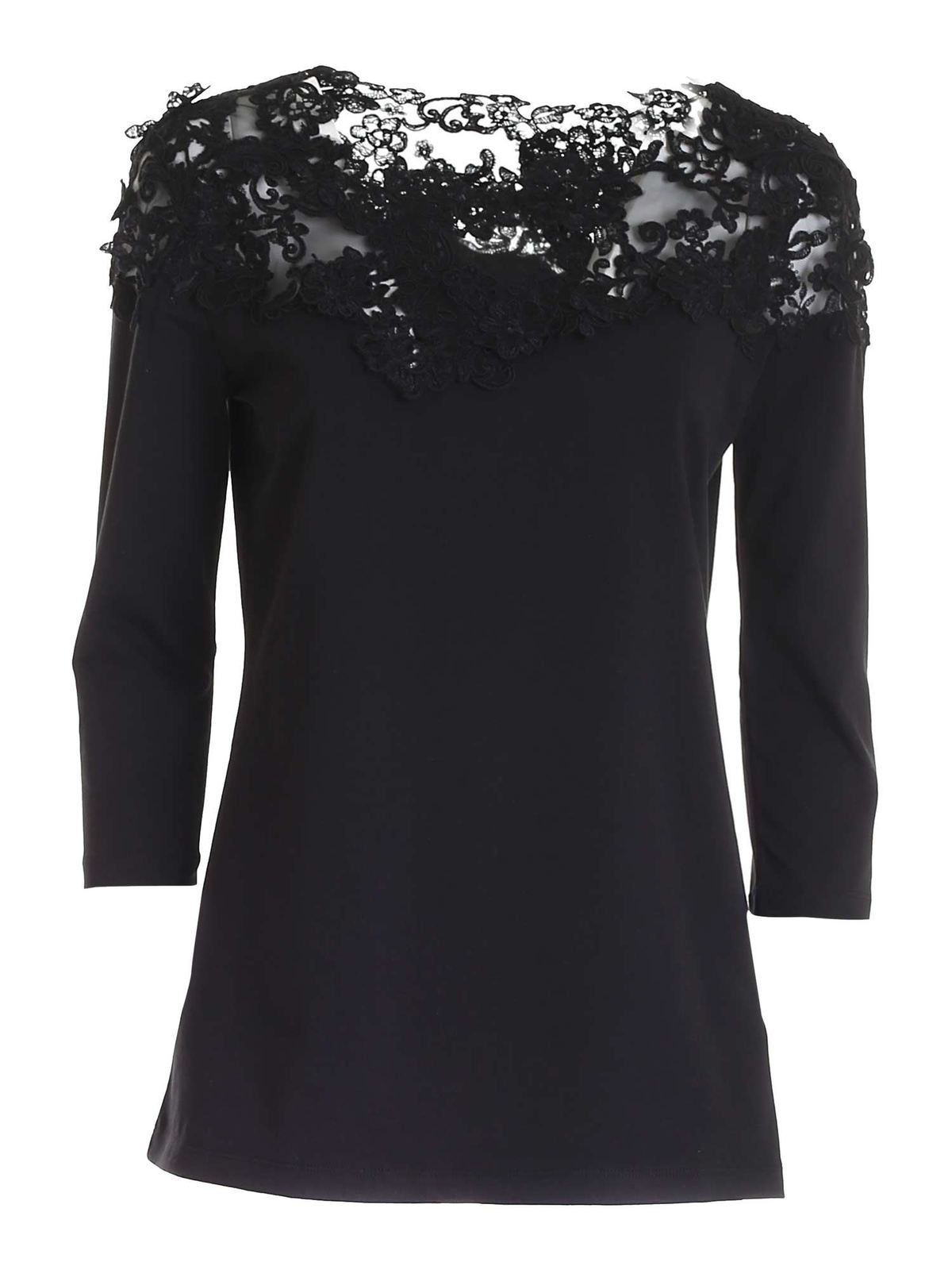 ERMANNO SCERVINO LACE T-SHIRT