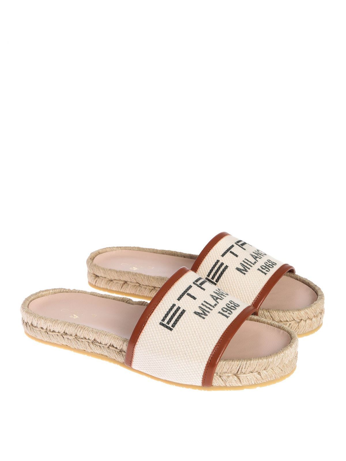 Etro Etro Milano 1968 sandals in white - 137433762800