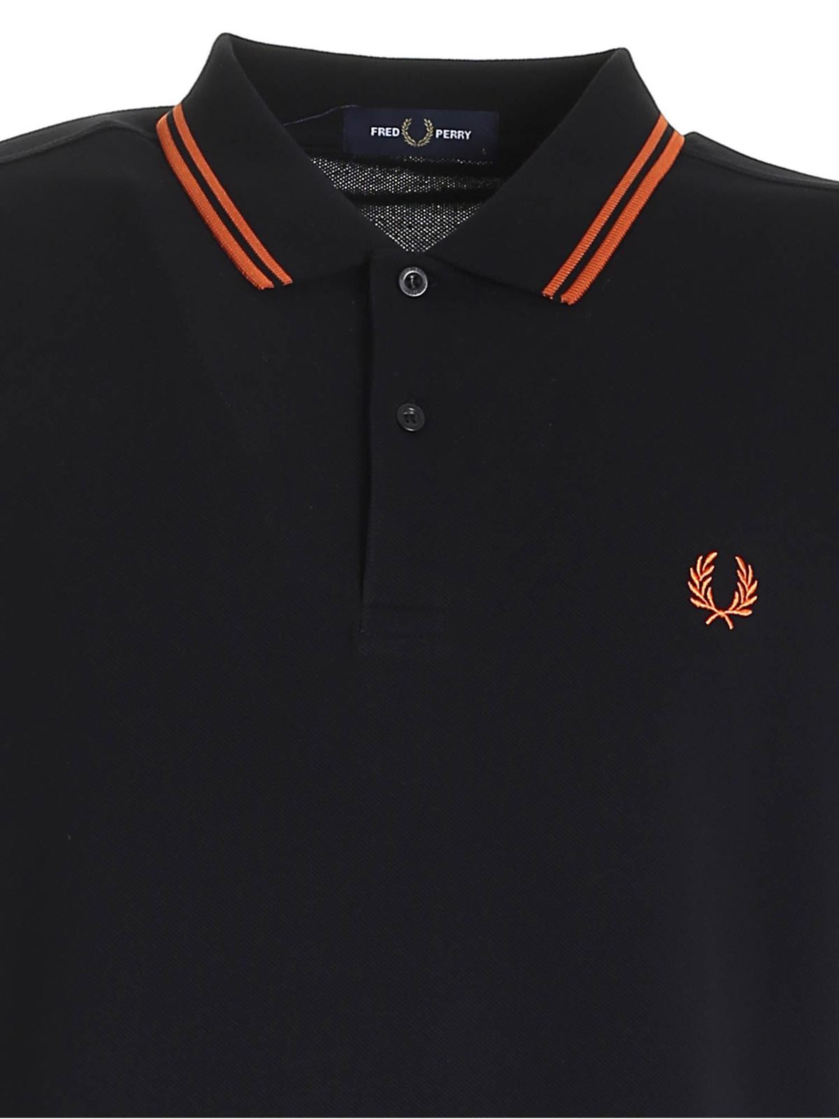 FRED PERRY ポロシャツ フレッドペリー 黒 Yahoo!フリマ（旧）+