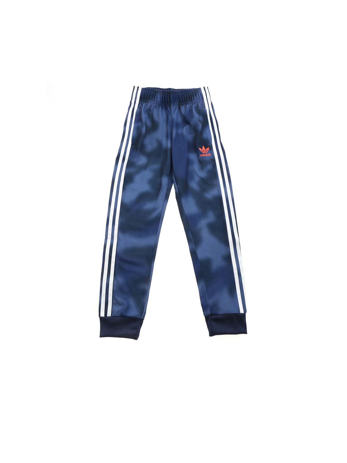 ADIDAS ORIGINALS LOGO BANDS trousers IN LIGHT BLUE