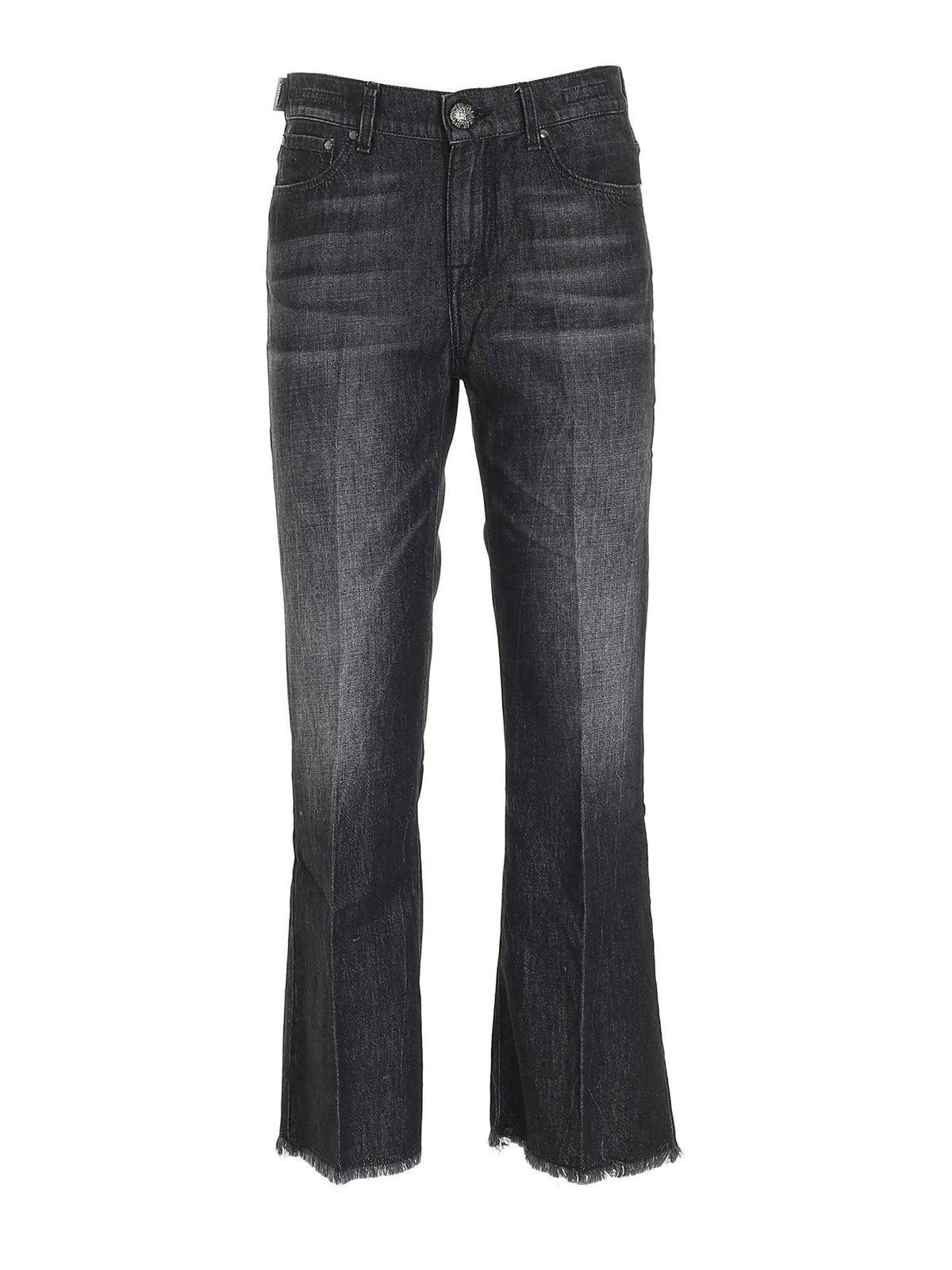 Jacob Cohen BOOTCUT JEANS IN FADED BLACK