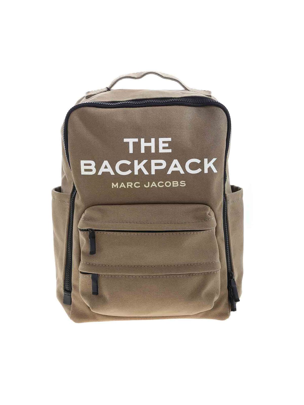MARC JACOBS THE BACKPACK BACKPACK IN GREEN