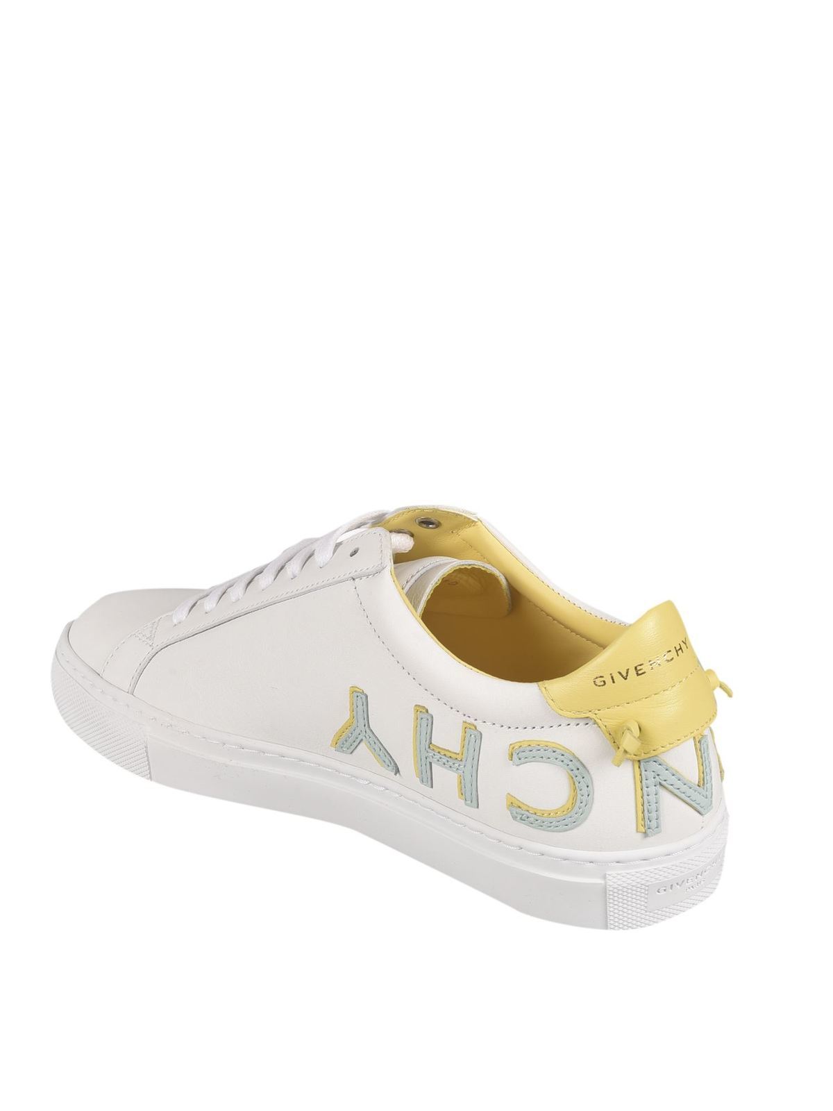Trainers Givenchy - Urban Street sneakers in white and yellow -  BE0003E0DF969