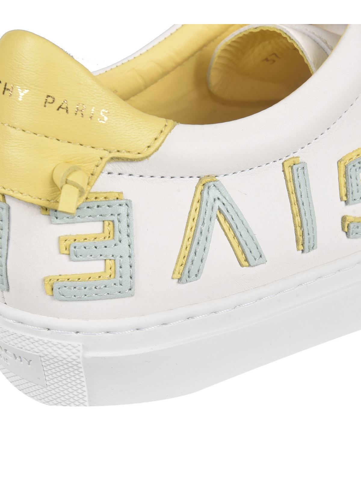 Trainers Givenchy - Urban Street sneakers in white and yellow -  BE0003E0DF969