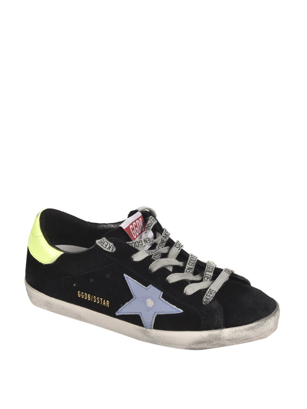 Golden goose black trainers Clearance