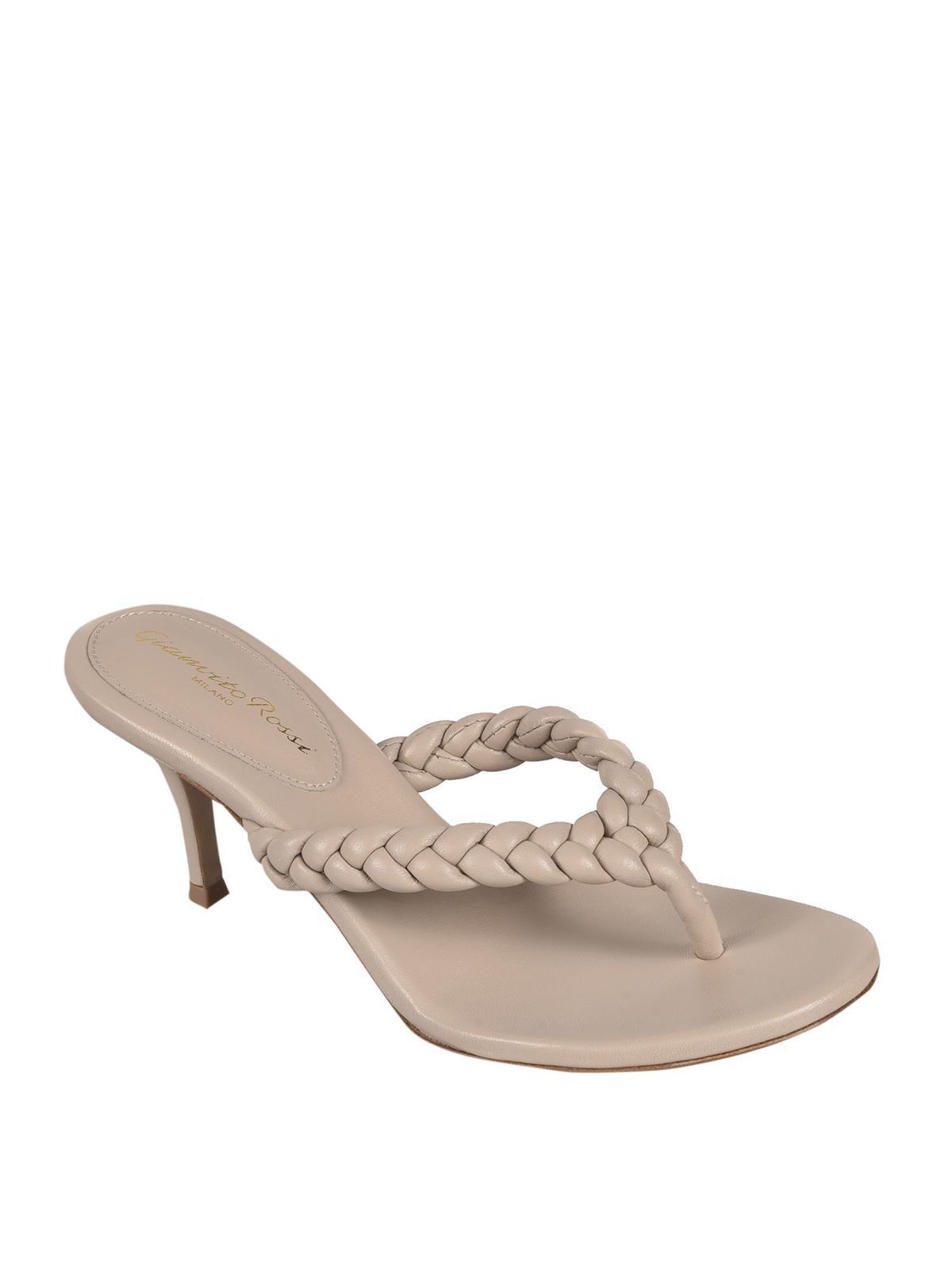 Sandals Gianvito Rossi - Tropea sandals in Mousse color 