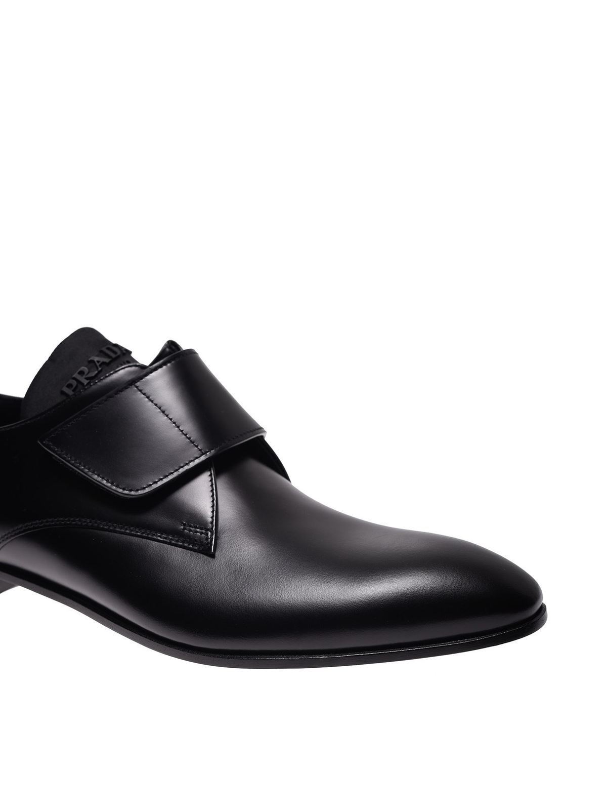 prada monk strap shoes
