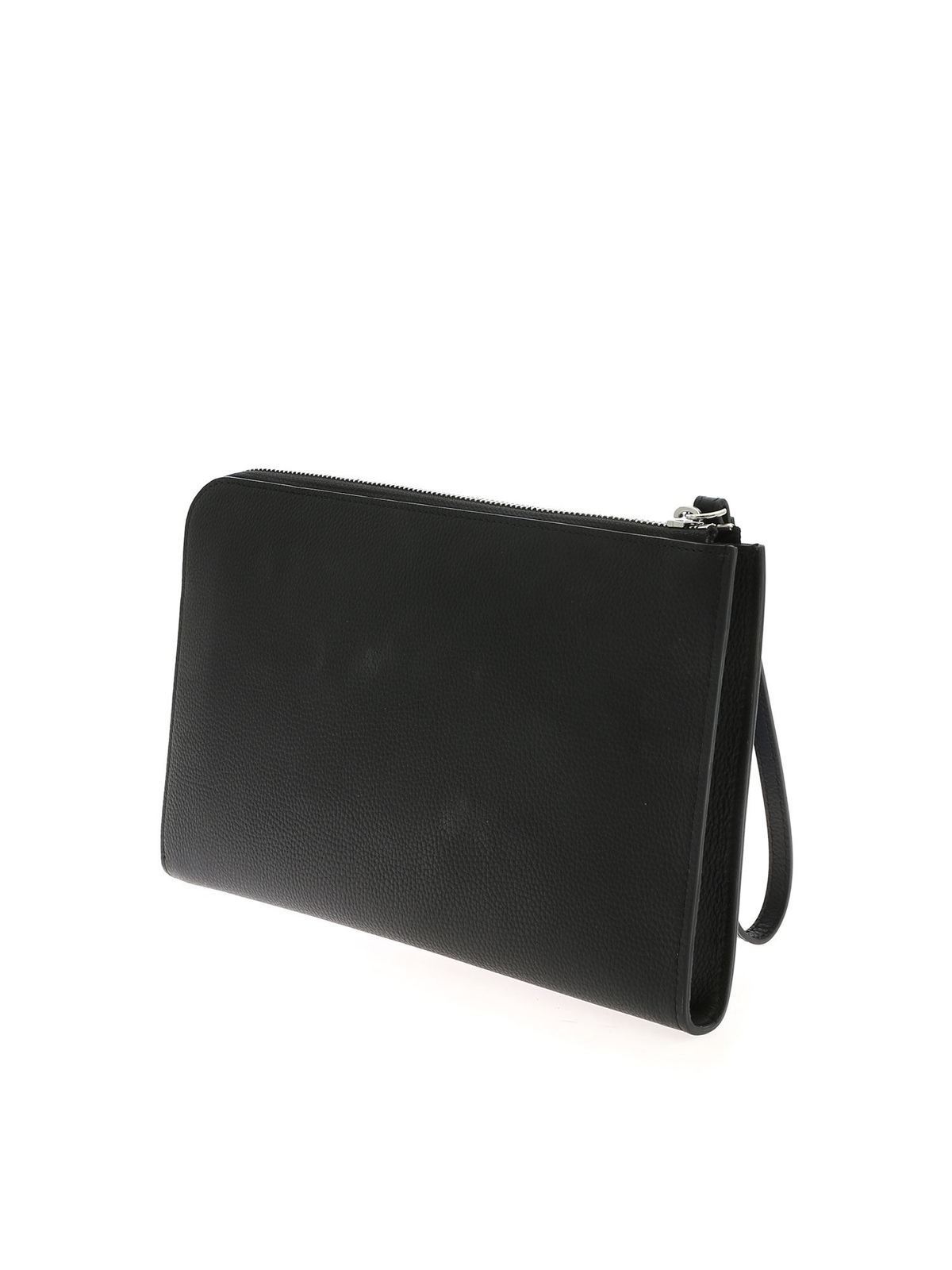 Clutches Dsquared2 - ICON logo clutch bag in black - POW002425103905M063