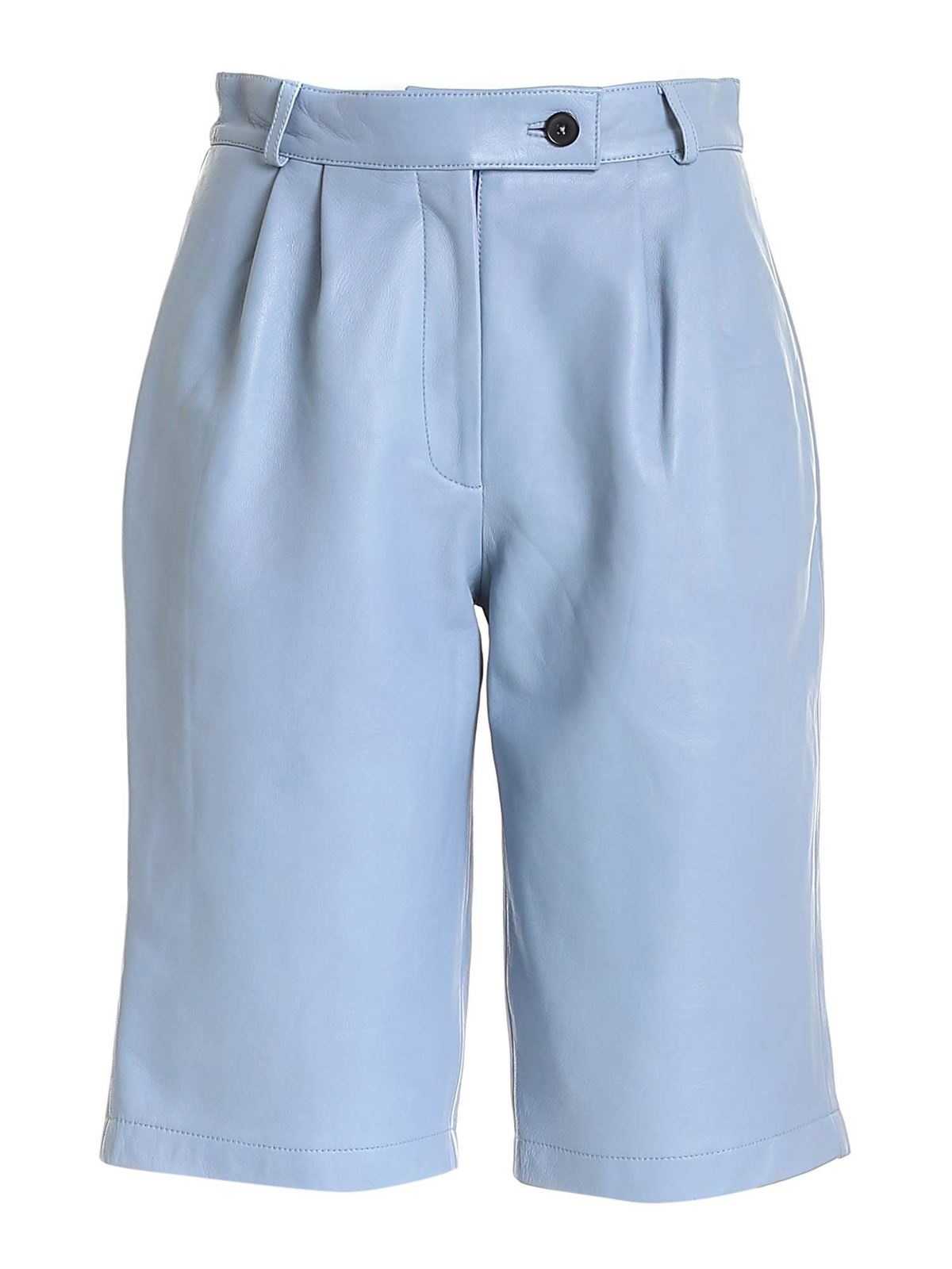 Light blue bermuda shorts Clearance