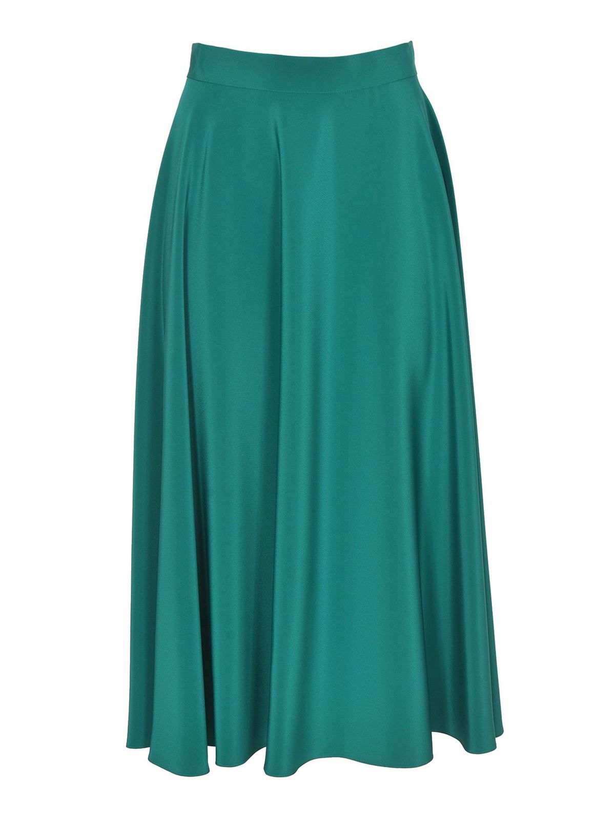 Gianluca Capannolo LOUISE SKIRT IN TEAL COLOR