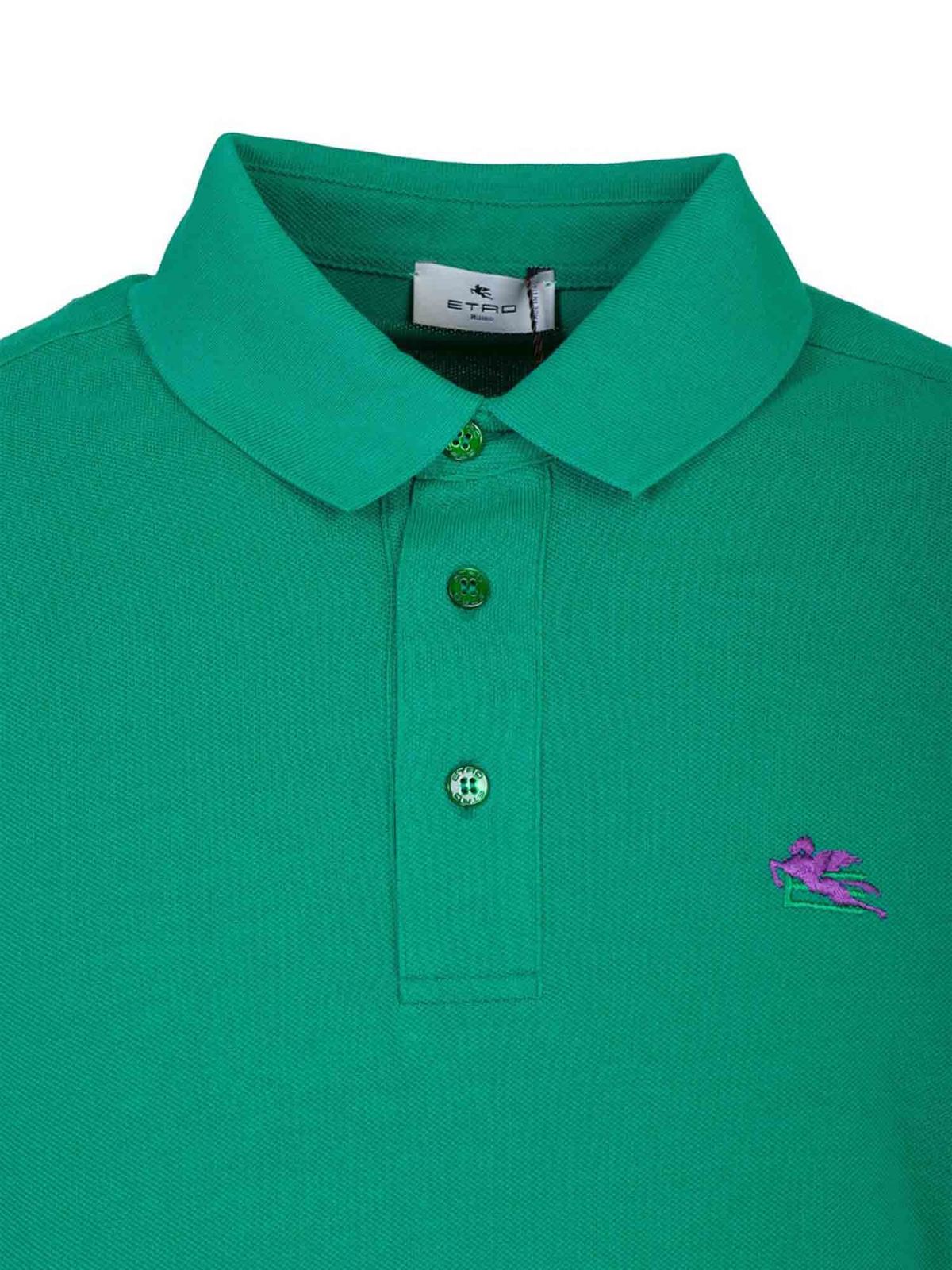 Etro ポロシャツ 緑 ポロシャツ 1y Ikrix Com