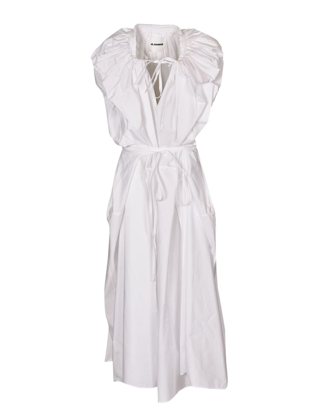 Maxi dresses Jil Sander - String dress in white - JSP500206WS245500100
