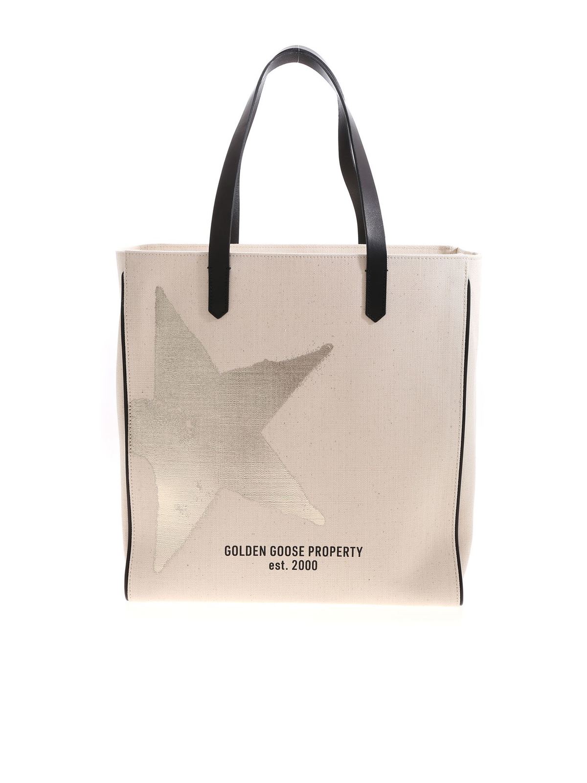 golden goose canvas tote