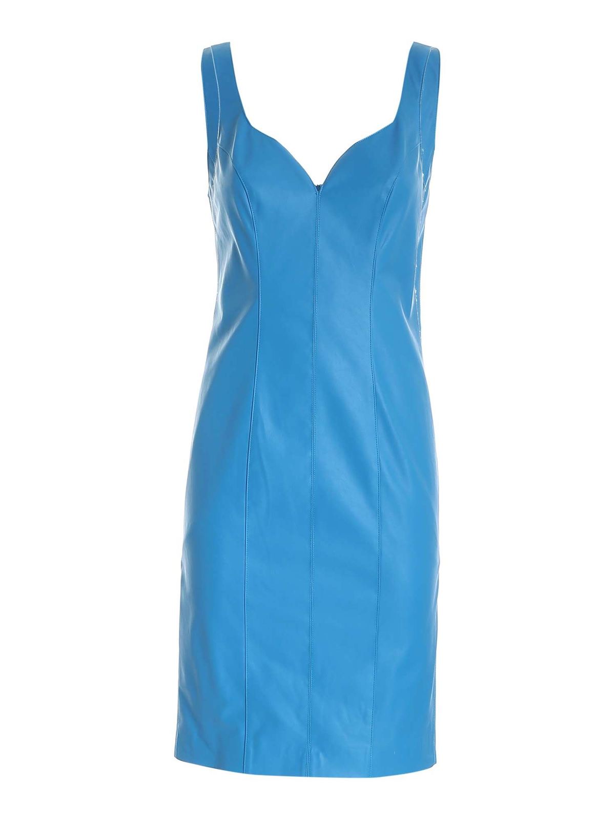 Knee length dresses Pinko - Pudico dress in light blue - 1G160W7105G32