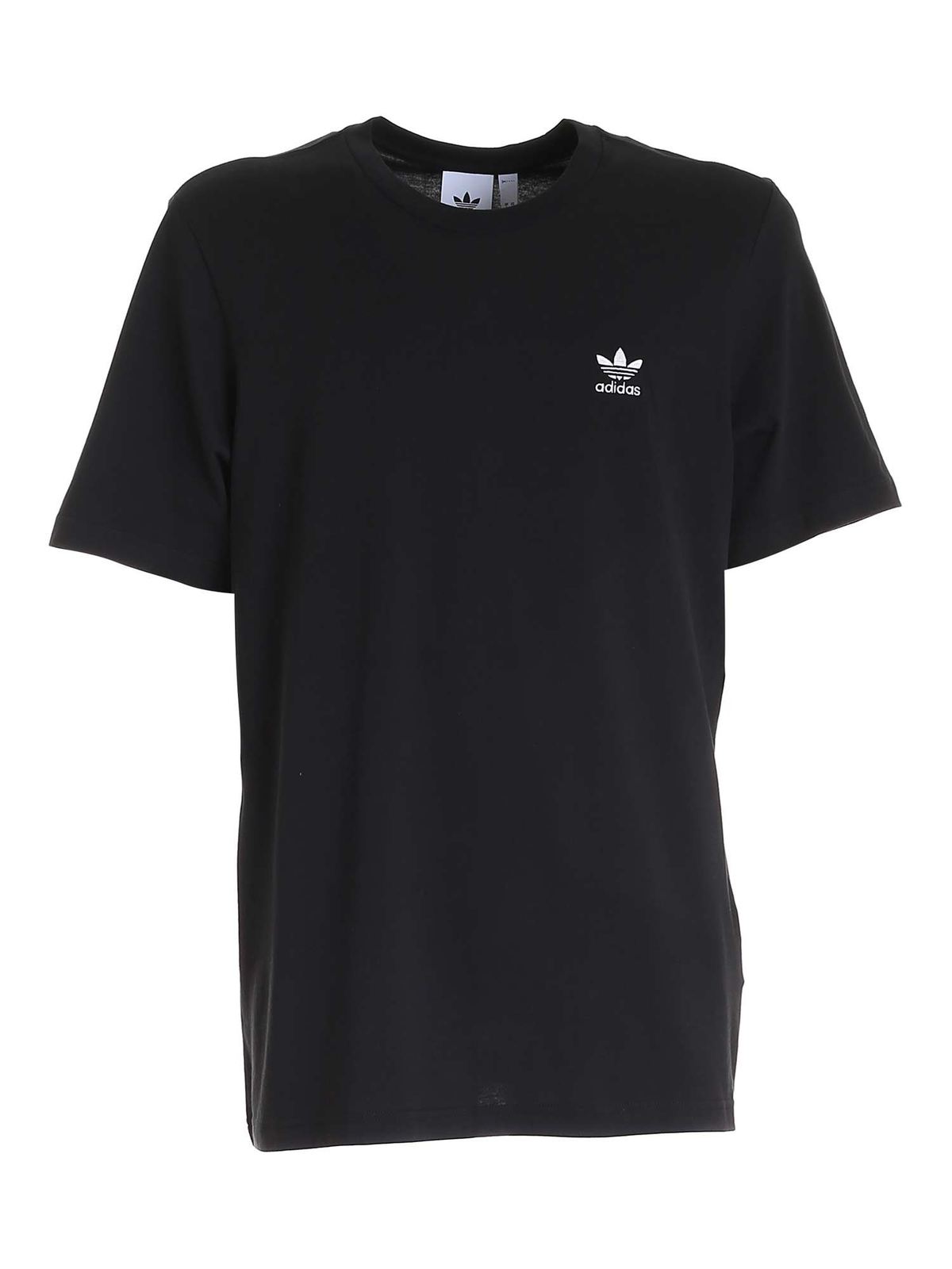 T-shirts Adidas Originals - Logo patch T-shirt in black - GN3416
