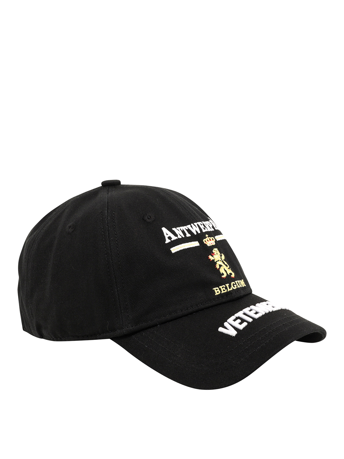 Vetements Antwerp Baseball Hat In Black