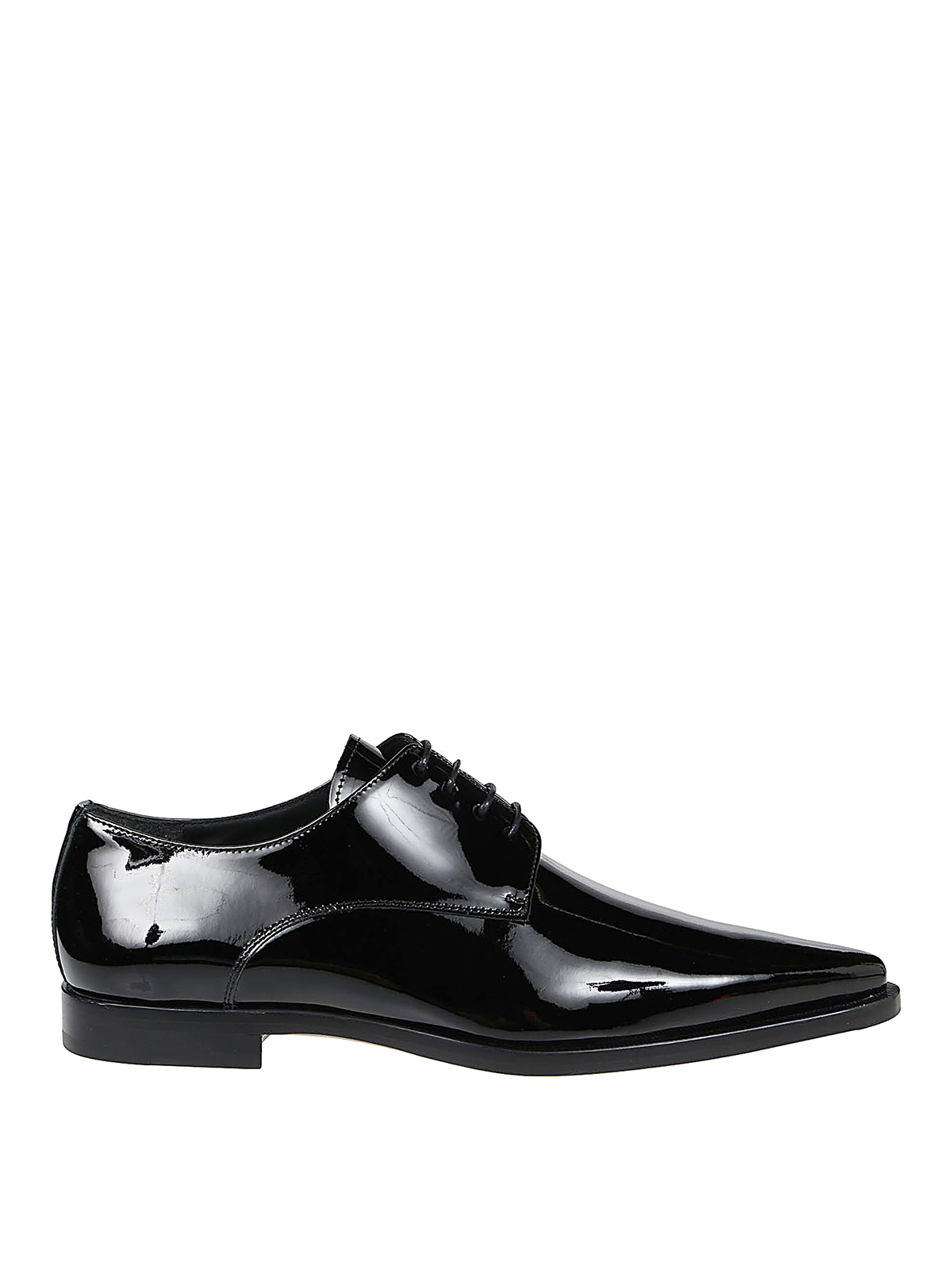 Dsquared2 Patent New Punk Derby Shoes In Black | ModeSens