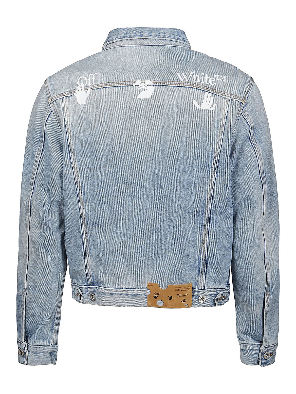 off-white デニムジャケット-