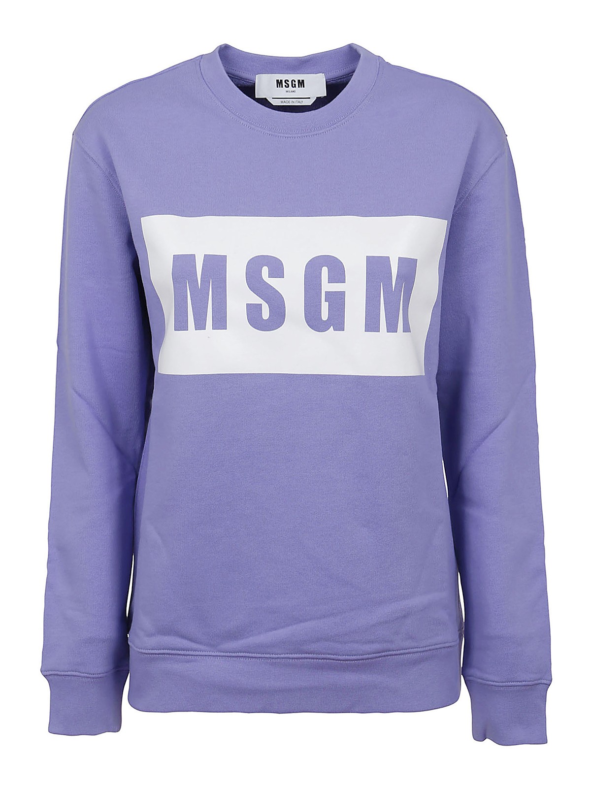 Crewneck cotton sweatshirt 