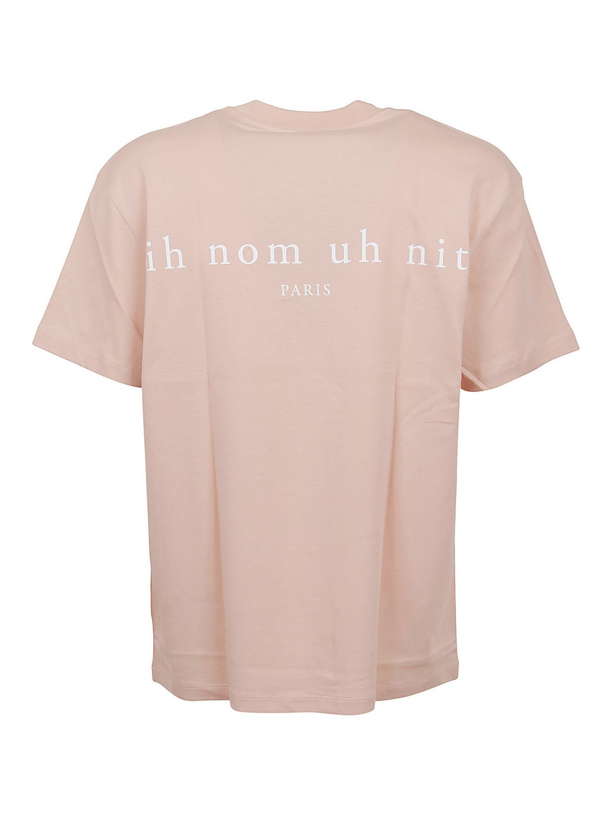 Ih Nom Uh Nit - Crewneck T-shirt with front and back logo - t-shirts ...
