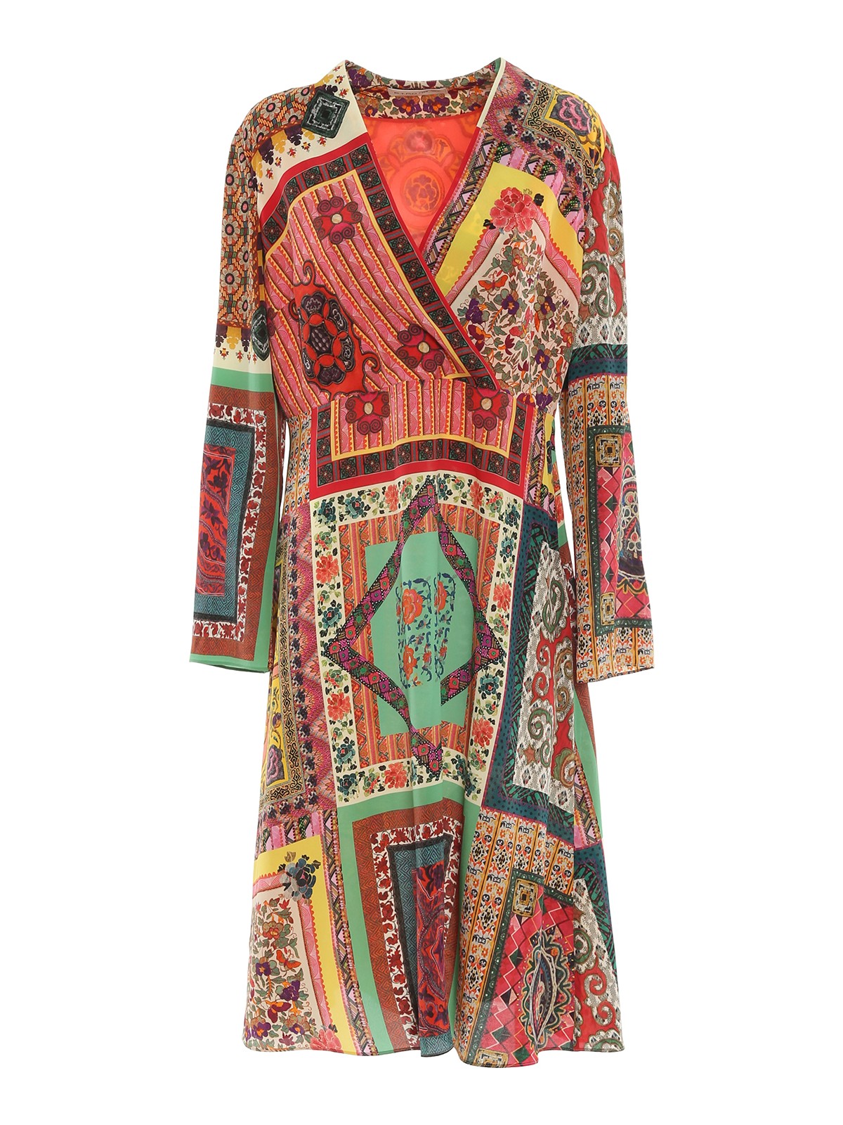 Etro - Silk dress - maxi dresses - 134624418500 | Shop online at iKRIX