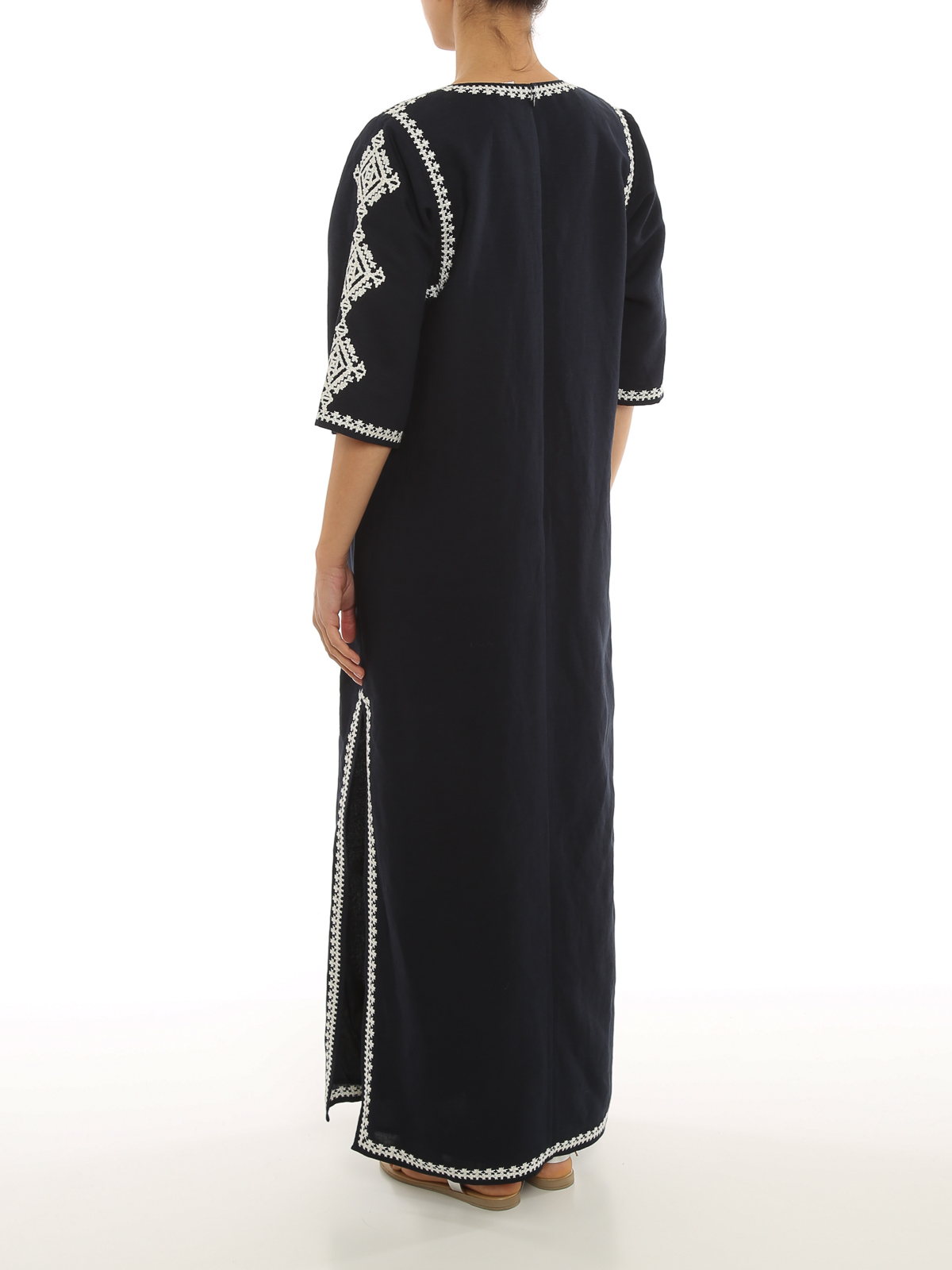 Maxi dresses Tory Burch - Celeste caftan - 48703405 | Shop online at iKRIX
