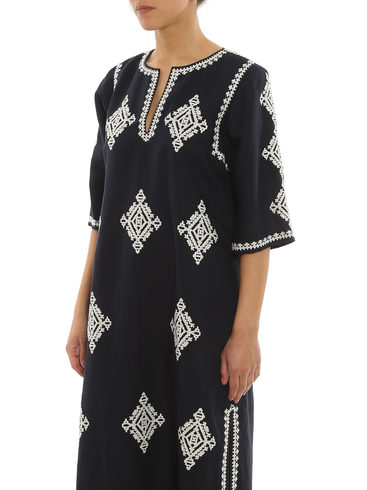 Maxi dresses Tory Burch - Celeste caftan - 48703405 | Shop online at iKRIX