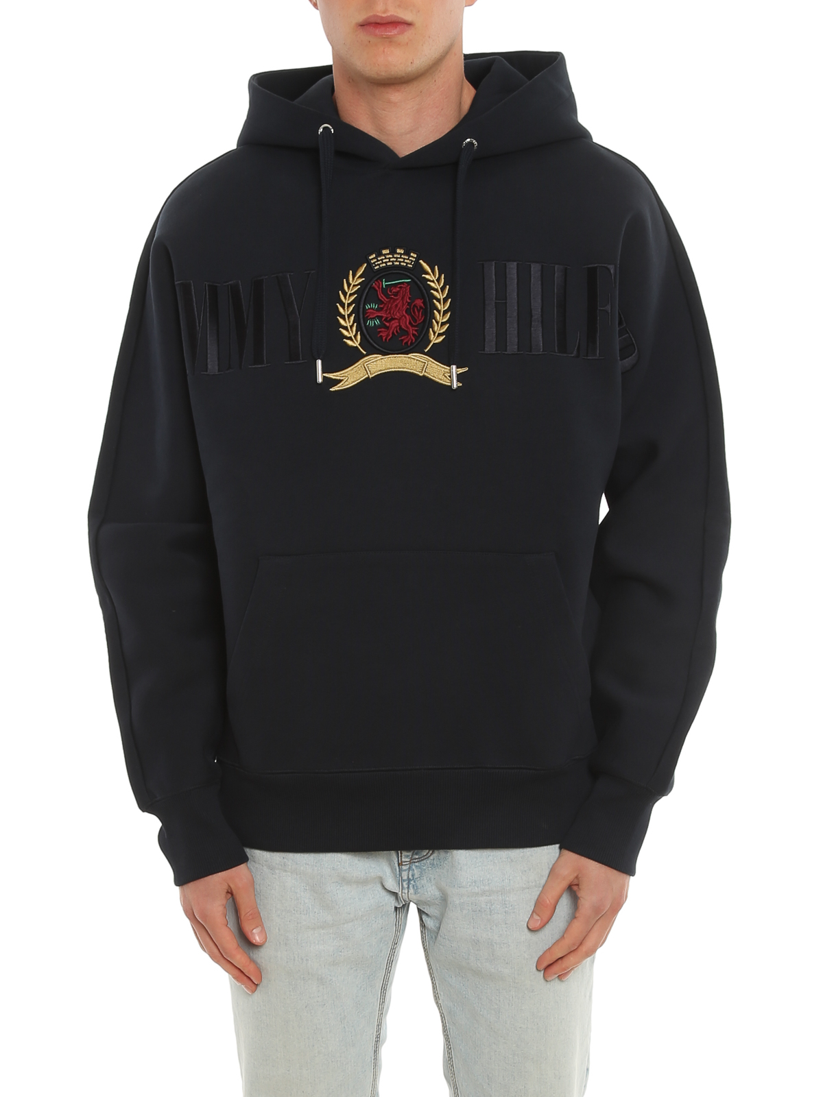 spleet boekje Lichaam Sweatshirts & Sweaters Tommy Hilfiger - Crest logo sweatshirt -  MW0MW18507DW5