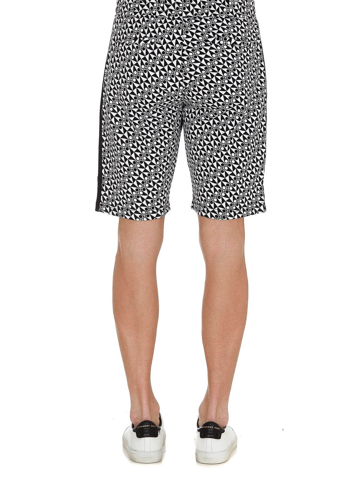 Trousers Shorts Moose Knuckles - Monogram print drawstring shorts 
