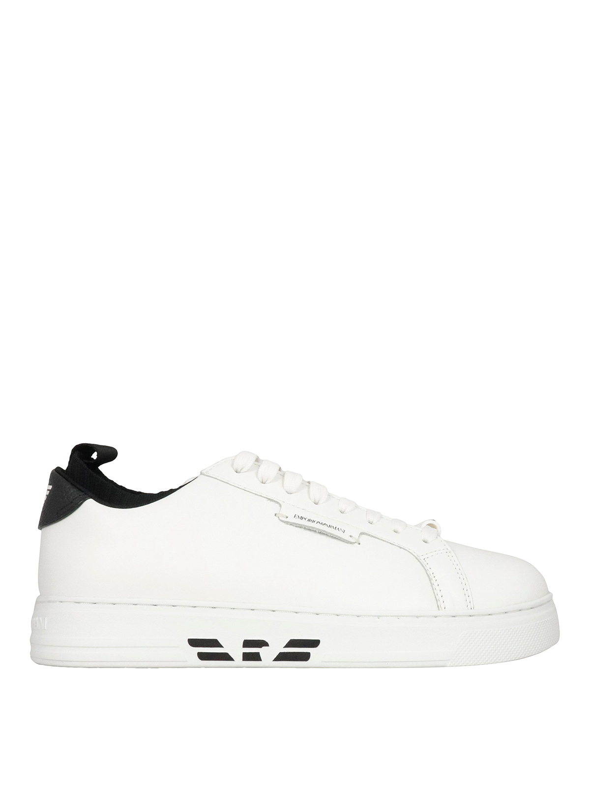 armani leather trainers