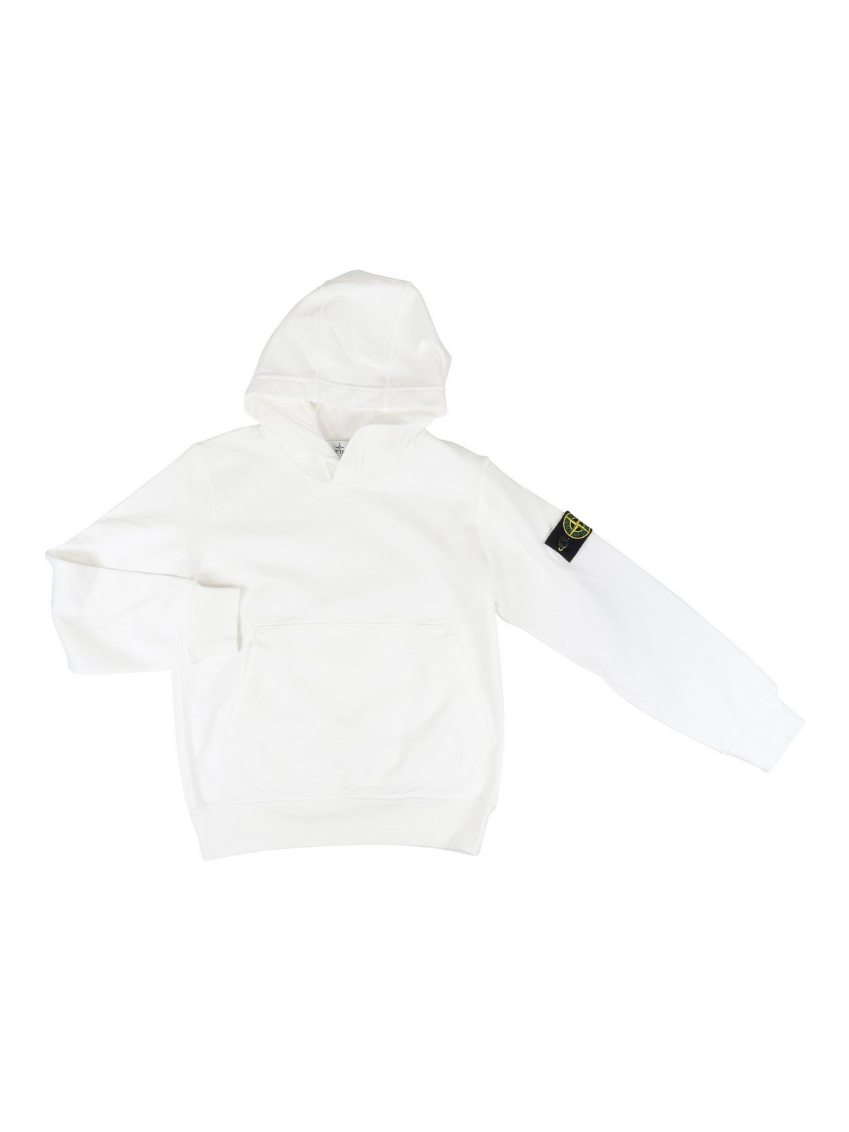 STONE ISLAND JUNIOR POUCH POCKET SWEATSHIRT