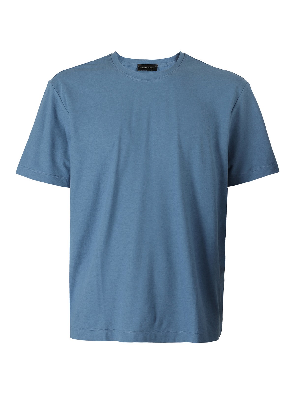 Roberto Collina T-shirts CREWNECK COTTON T-SHIRT