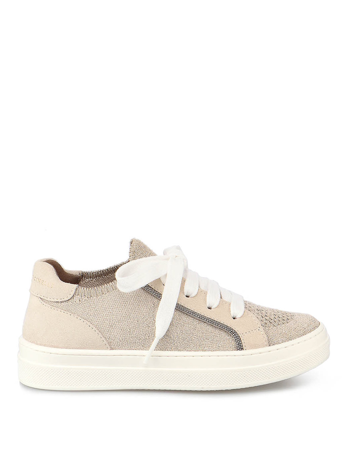 BRUNELLO CUCINELLI MONILI DETAIL SNEAKERS