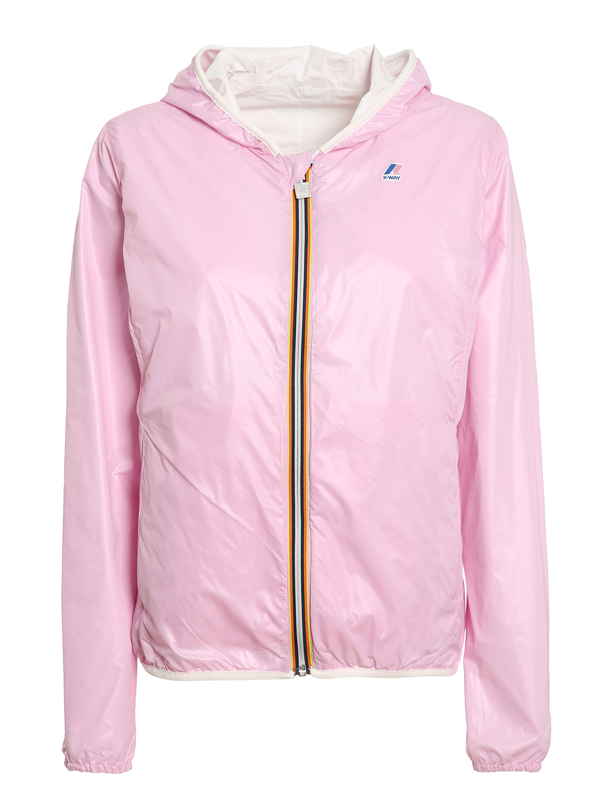 K-way Teen Le Vrai 3.0 Claude Windbreaker In Pink