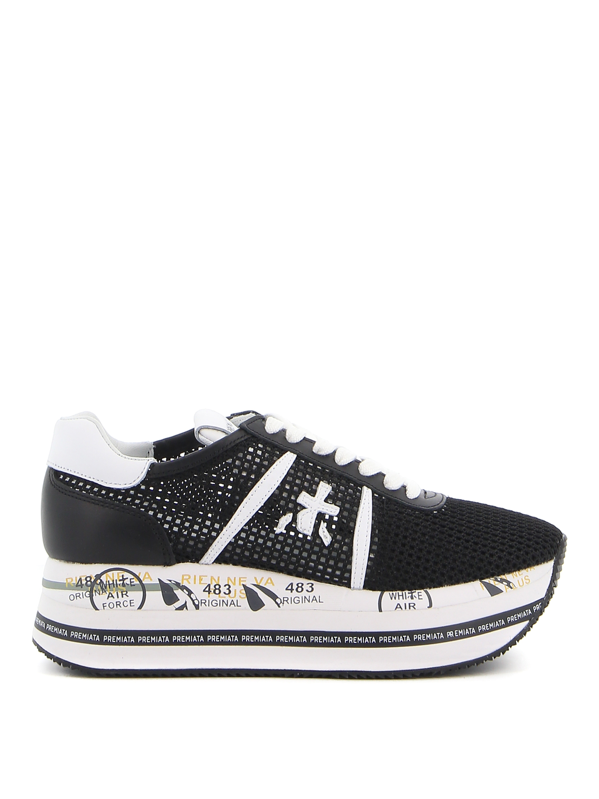 Trainers Premiata - Beth 5223 black sneakers - BETH5223 | iKRIX.com
