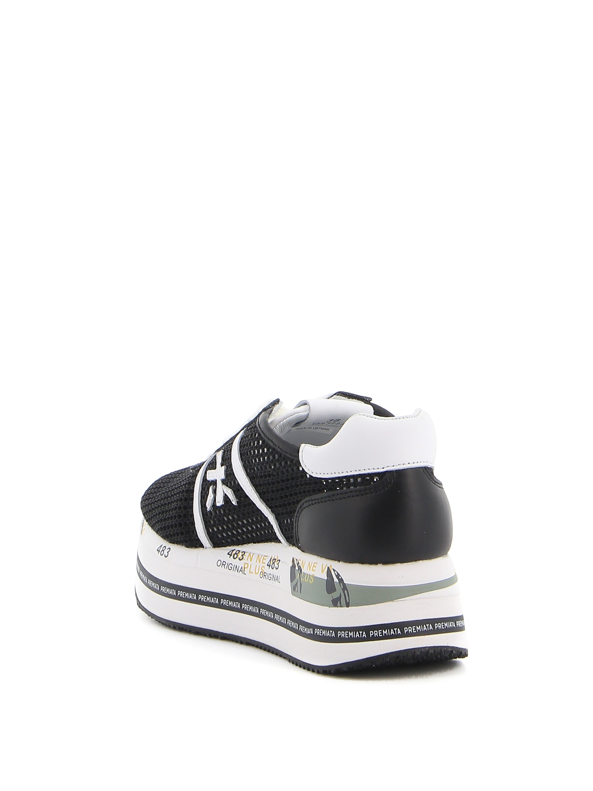 Sneakers Premiata - Sneakers nere Beth 5223 - BETH5223 | iKRIX shop online