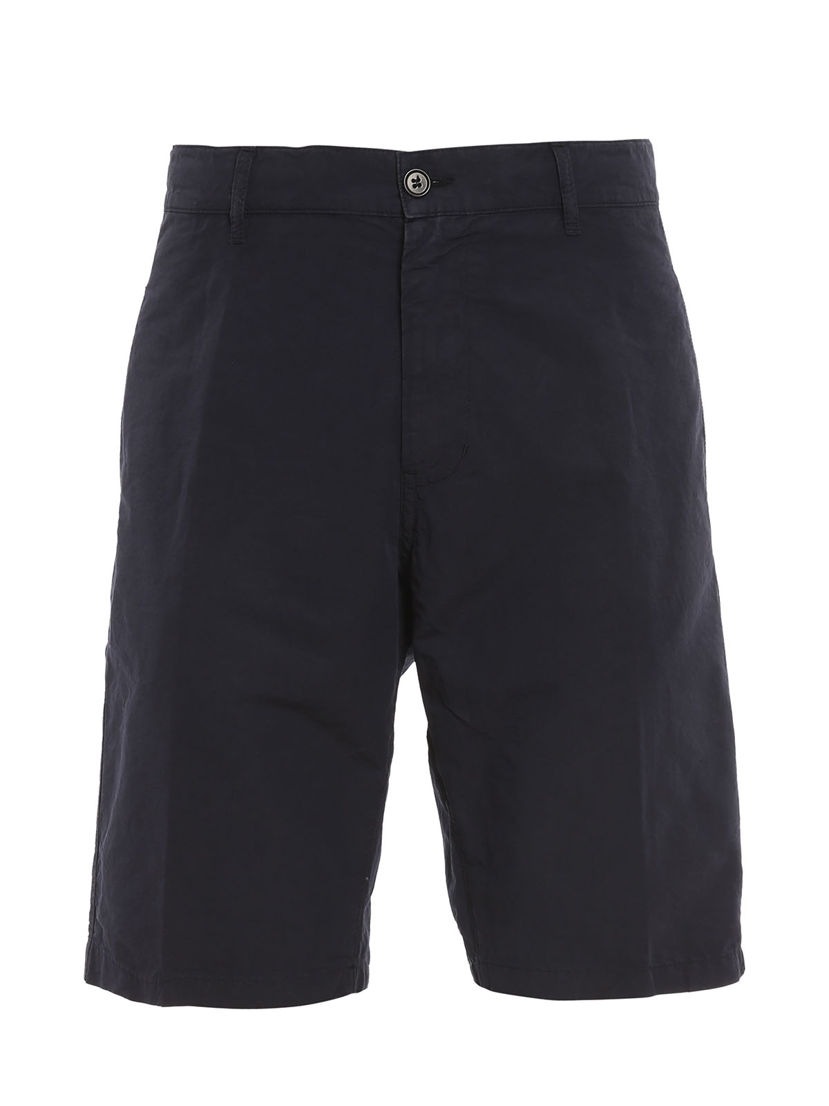 ASPESI COTTON LINEN BERMUDA SHORTS